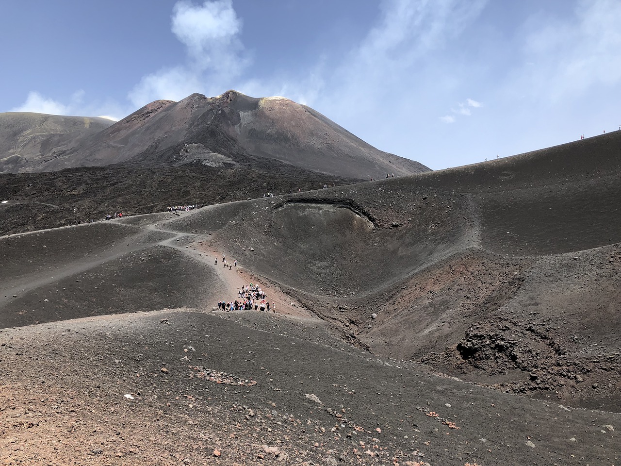 etna  mount  volcano free photo