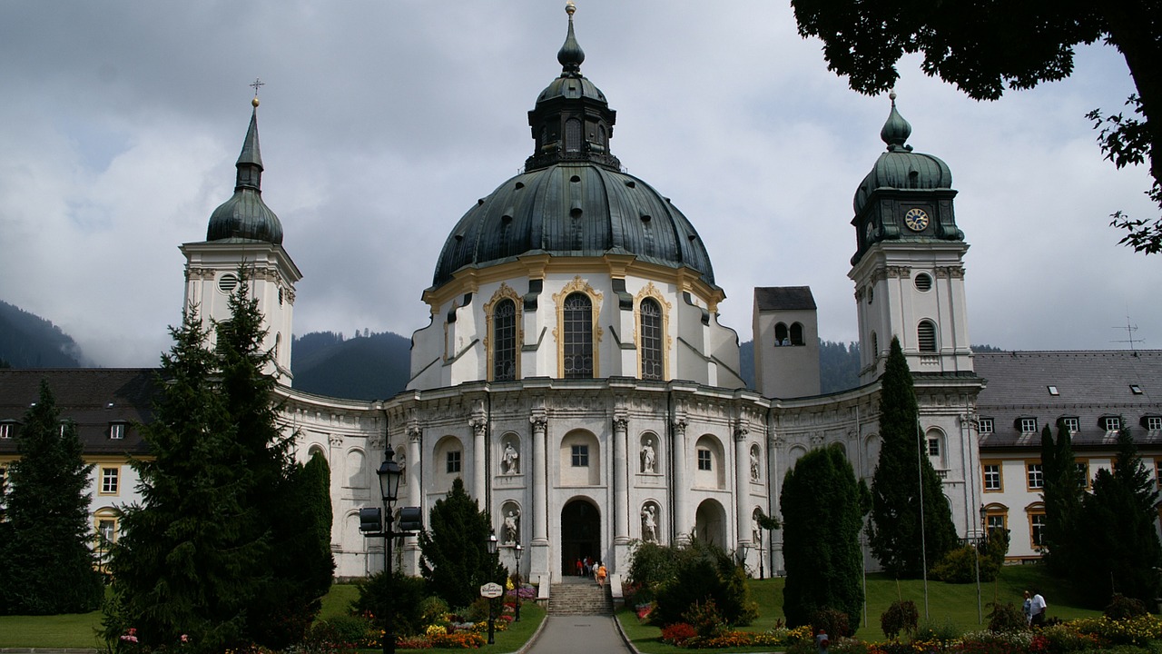 ettal monastery church free photo