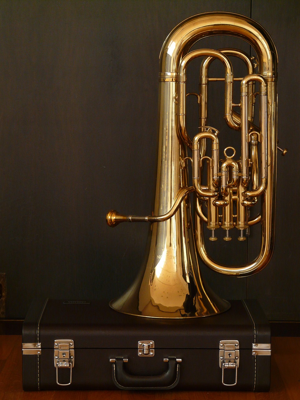 euphonium bugle brass instrument free photo