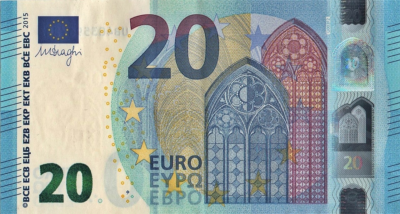 euro money banknote free photo