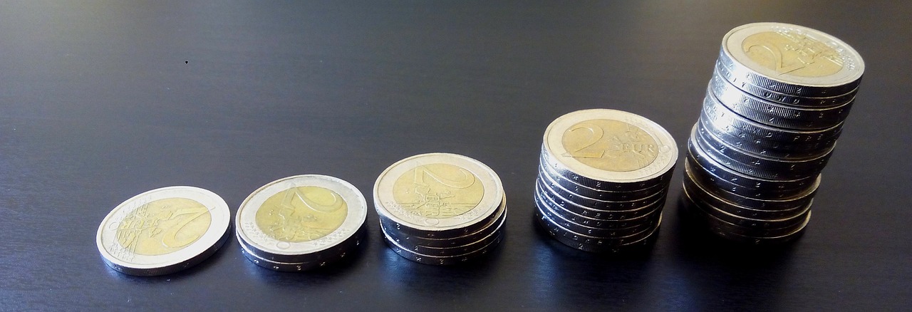 euro saving coins free photo