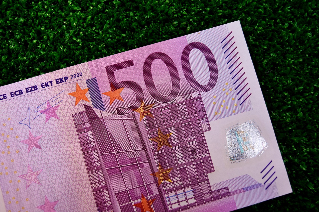 euro 500 dollar bill free photo