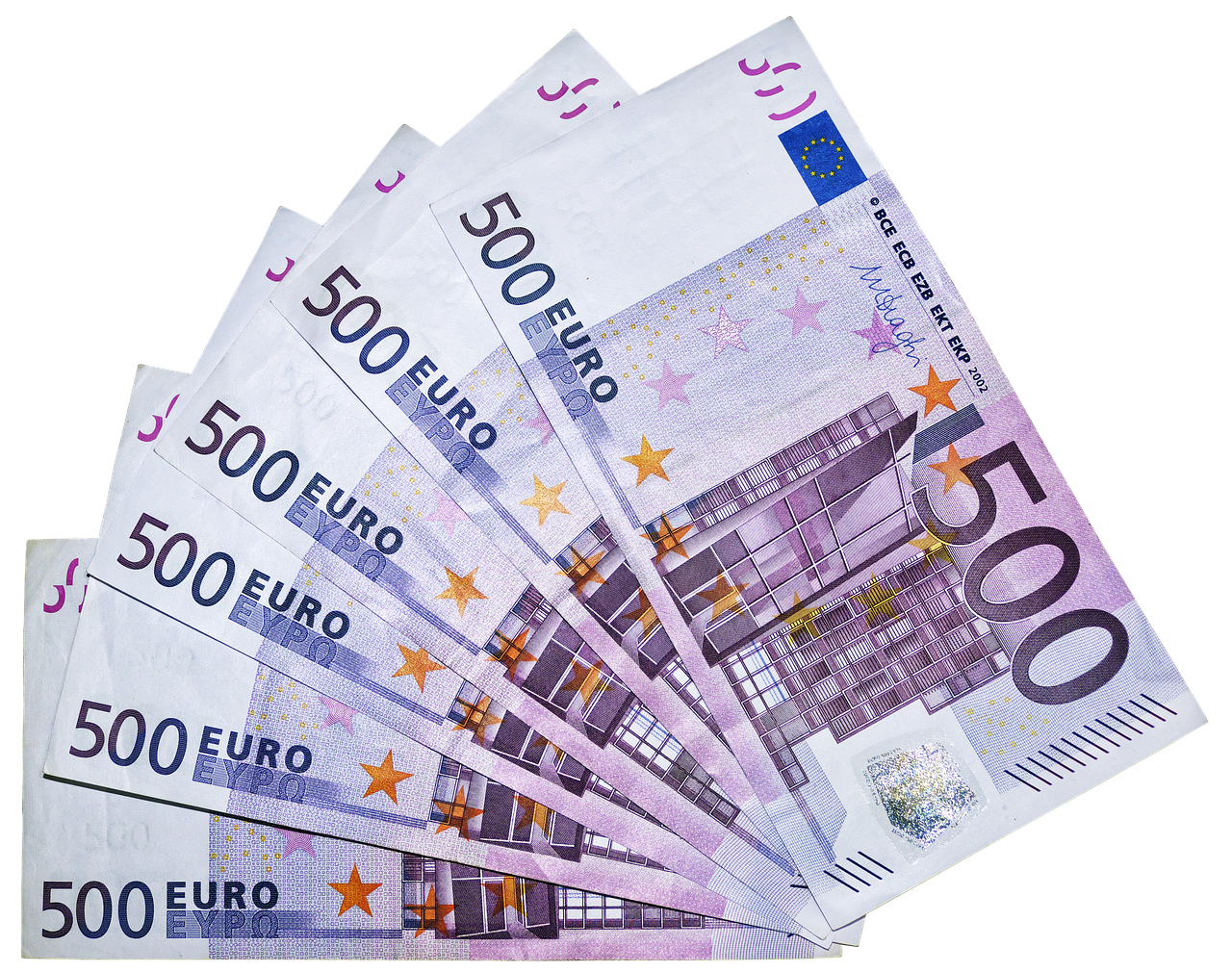 euro money bills free photo