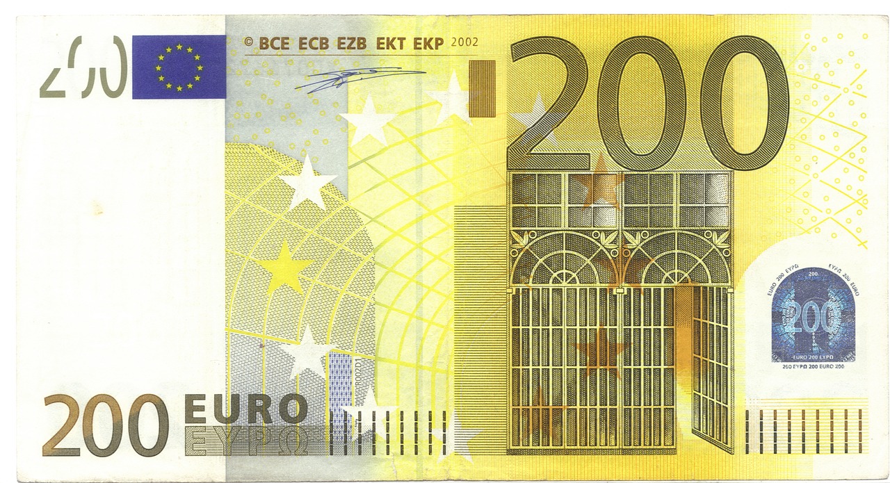 euro europe banknote free photo