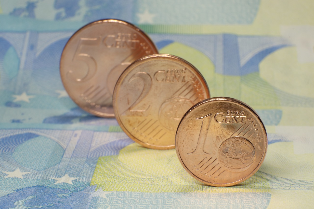 euro  cent  coins free photo