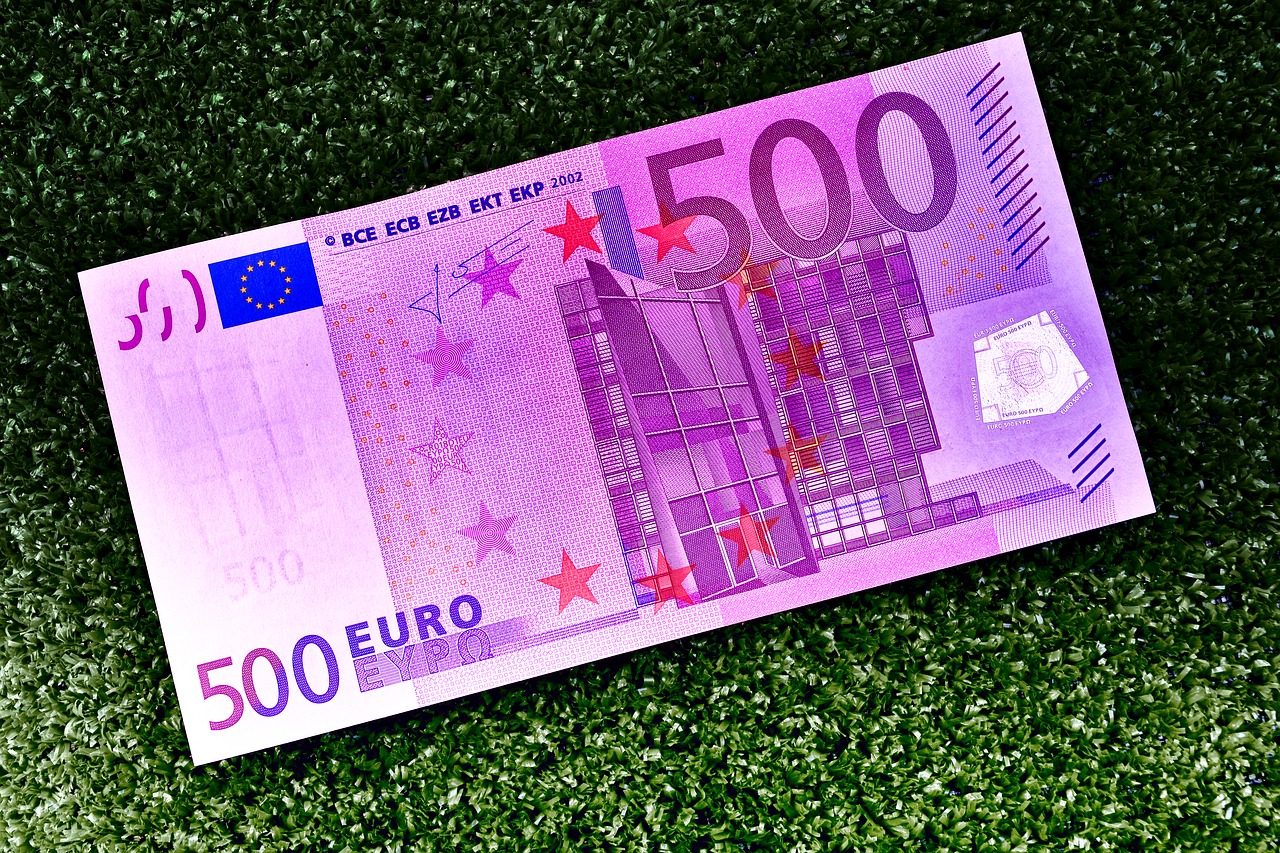 euro  500  dollar bill free photo