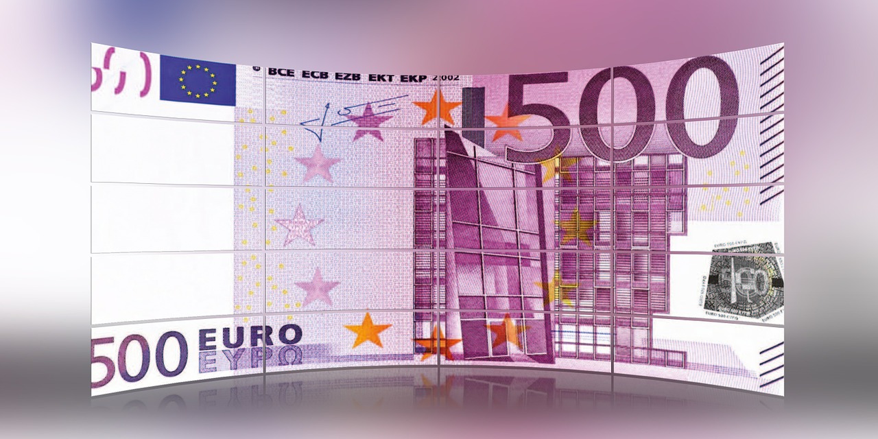 euro bill currency free photo