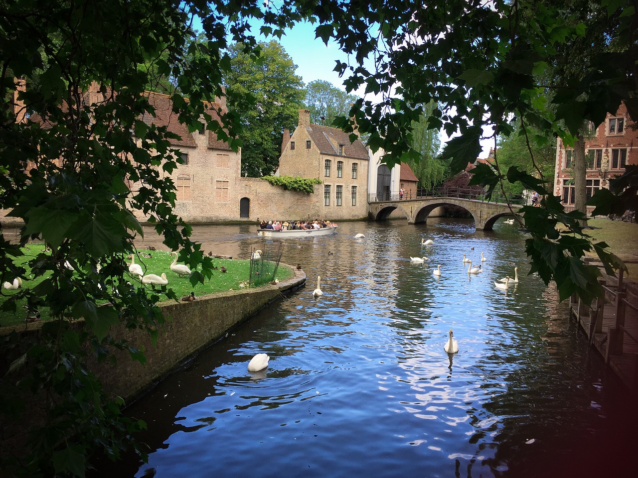 europe water canal free photo