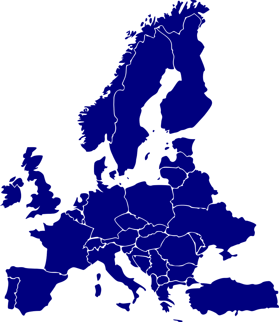 europe map skandinavia free photo