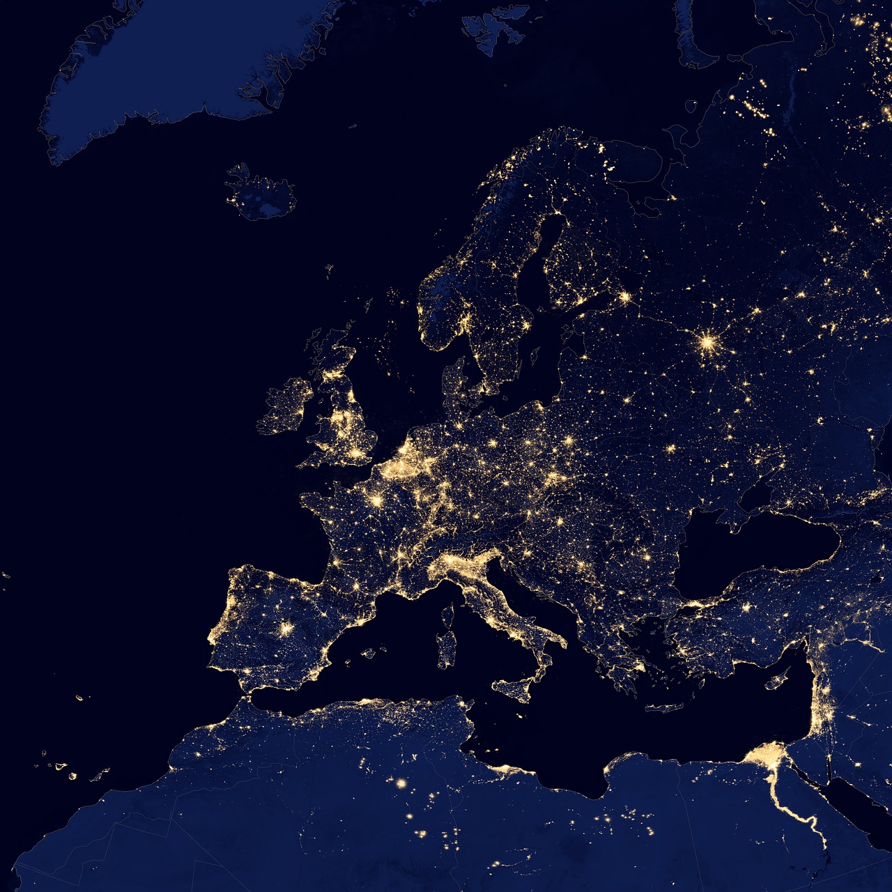 europe cities lights free photo
