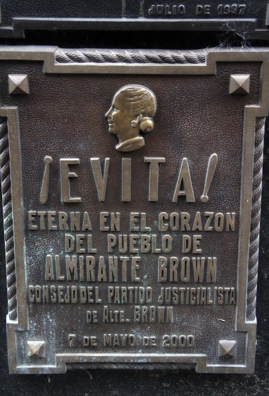 eva peron cemetery buenos aires free photo