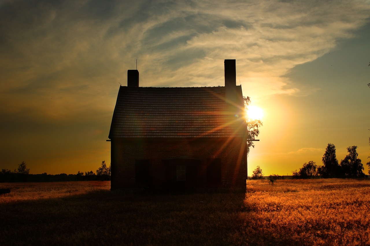 evening  abendstimmung  freiberg free photo