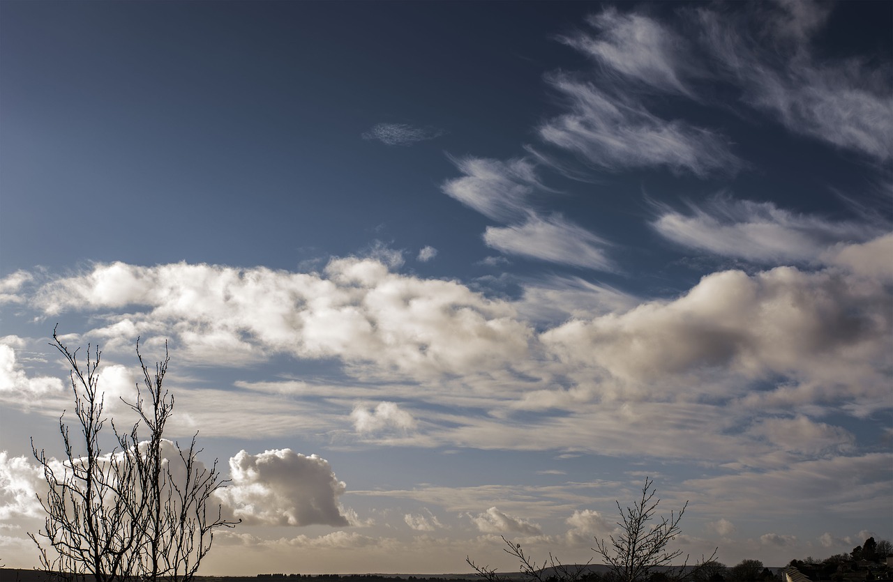 evening  winter  sky free photo