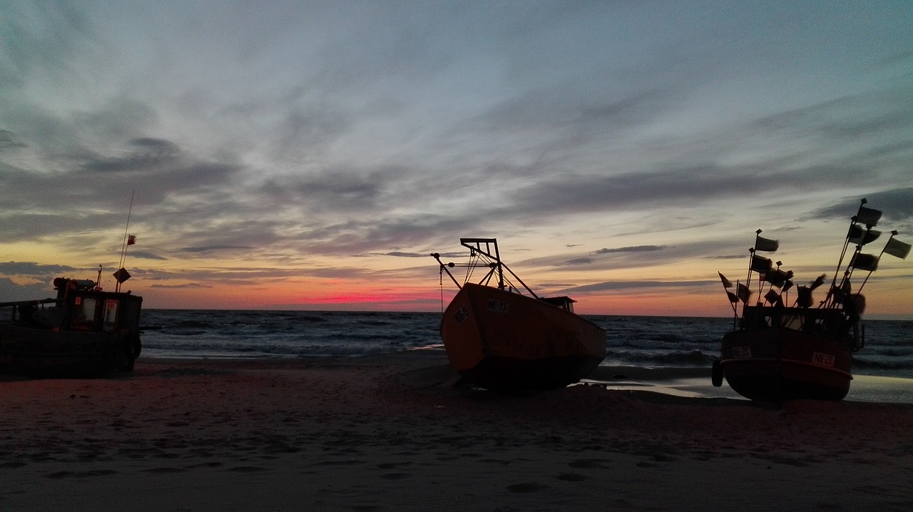 evening  sea  beach free photo