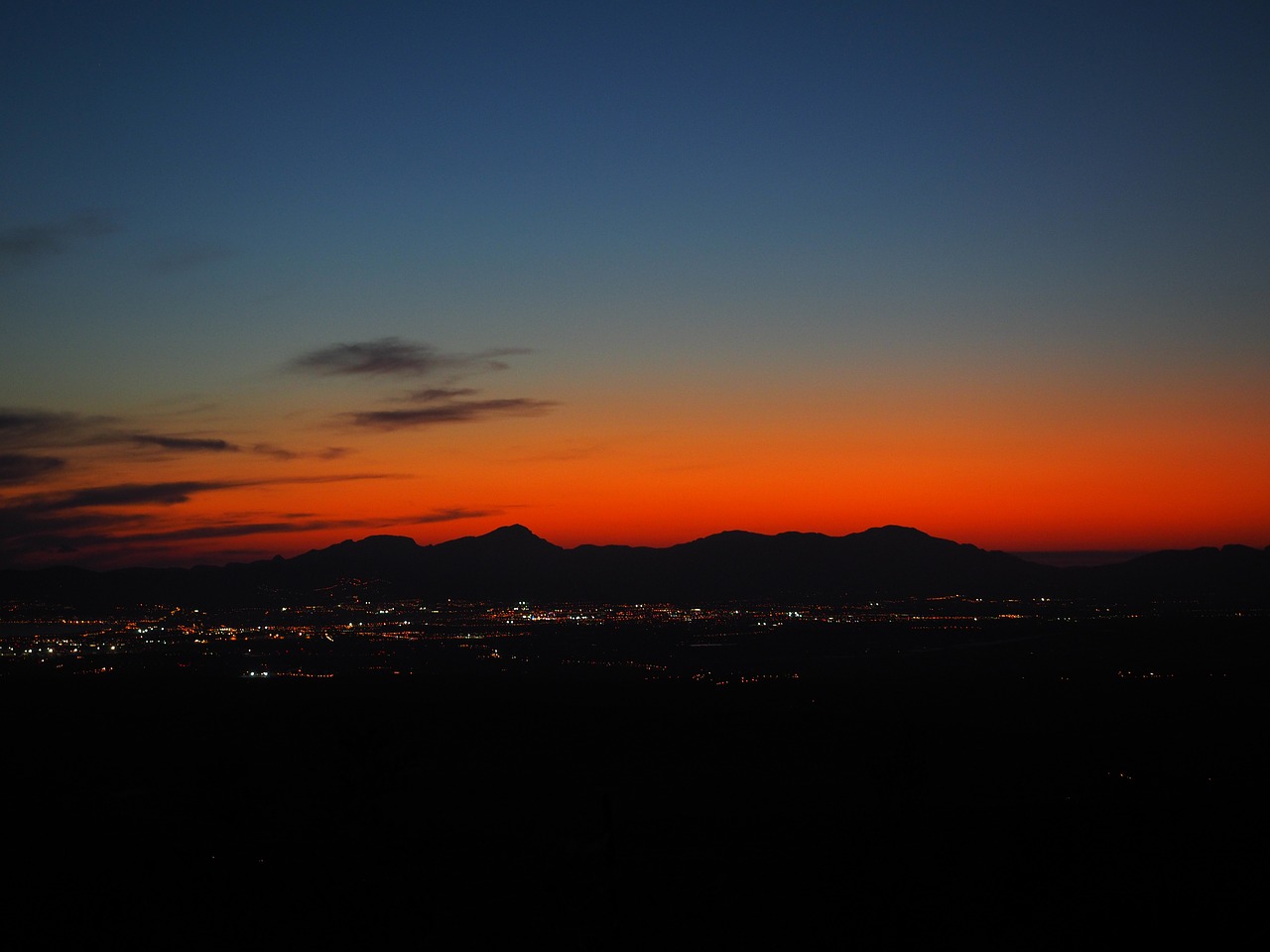 evening hour sunset palma free photo