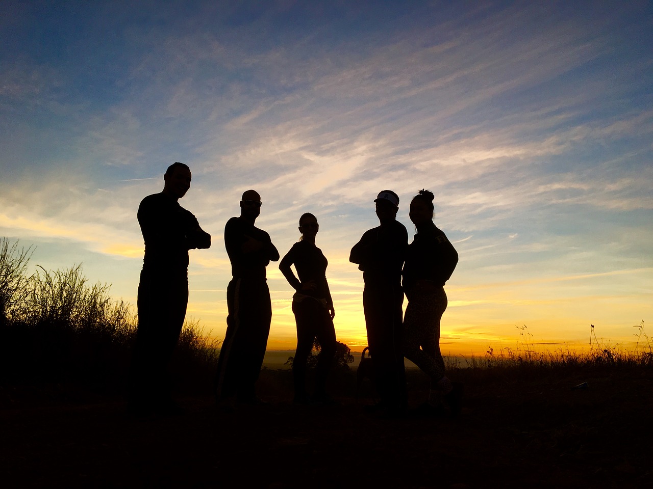 eventide sky horizon free photo