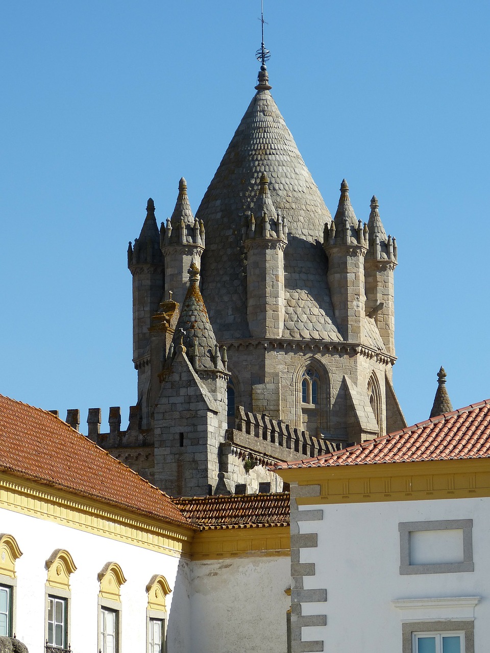 evora portugal architecture free photo