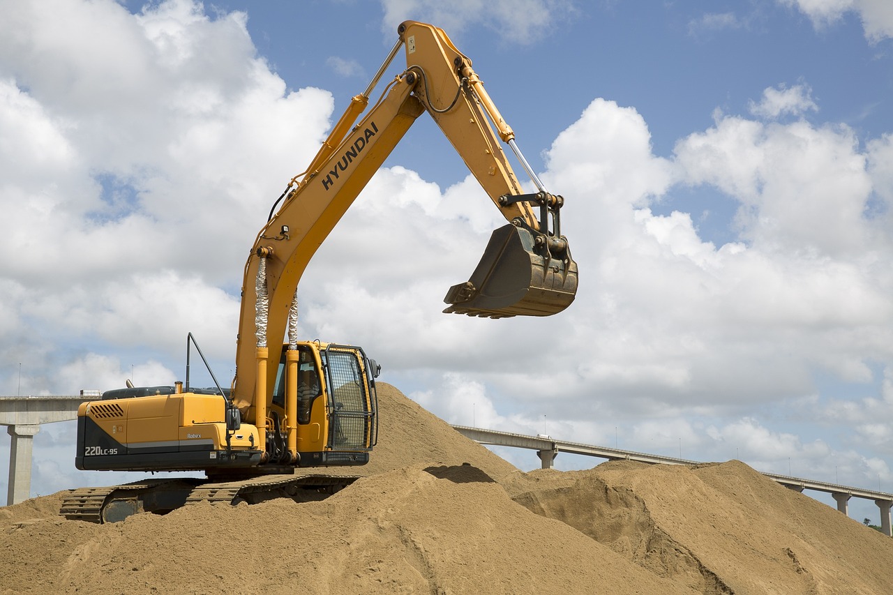 excavation power shovel excavator free photo