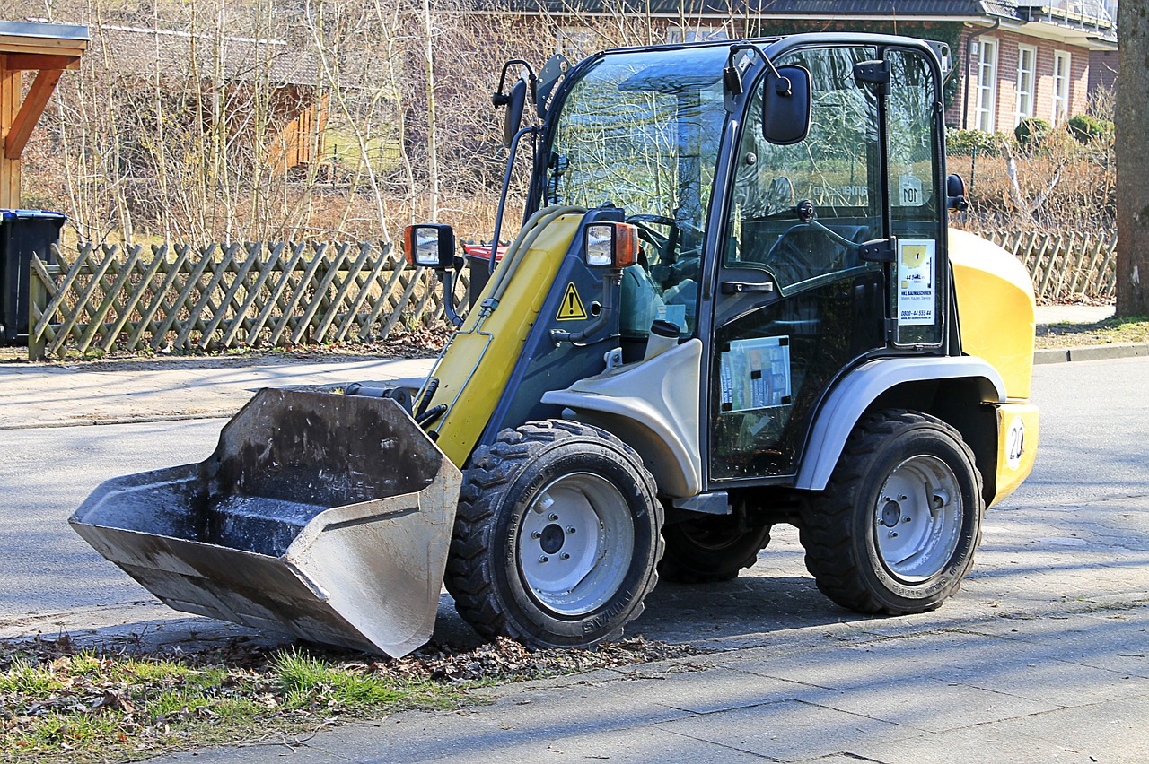 excavators road backhoe bucket free photo