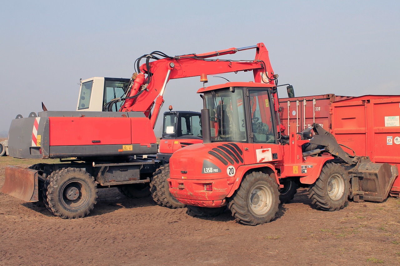 excavators construction abbruchzange backhoe bucket free photo