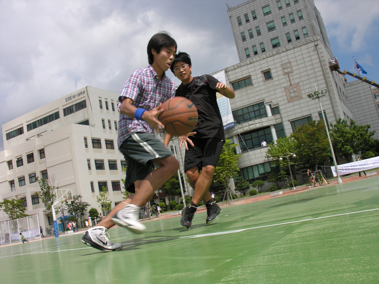 exercise basketball sport free photo