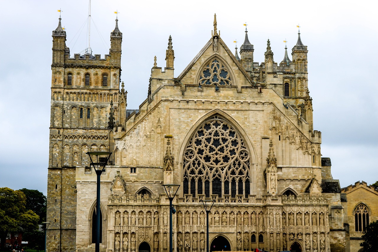 exeter cathedral england free photo