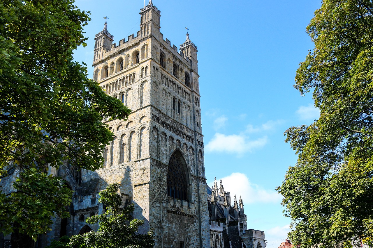 exeter cathedral england free photo