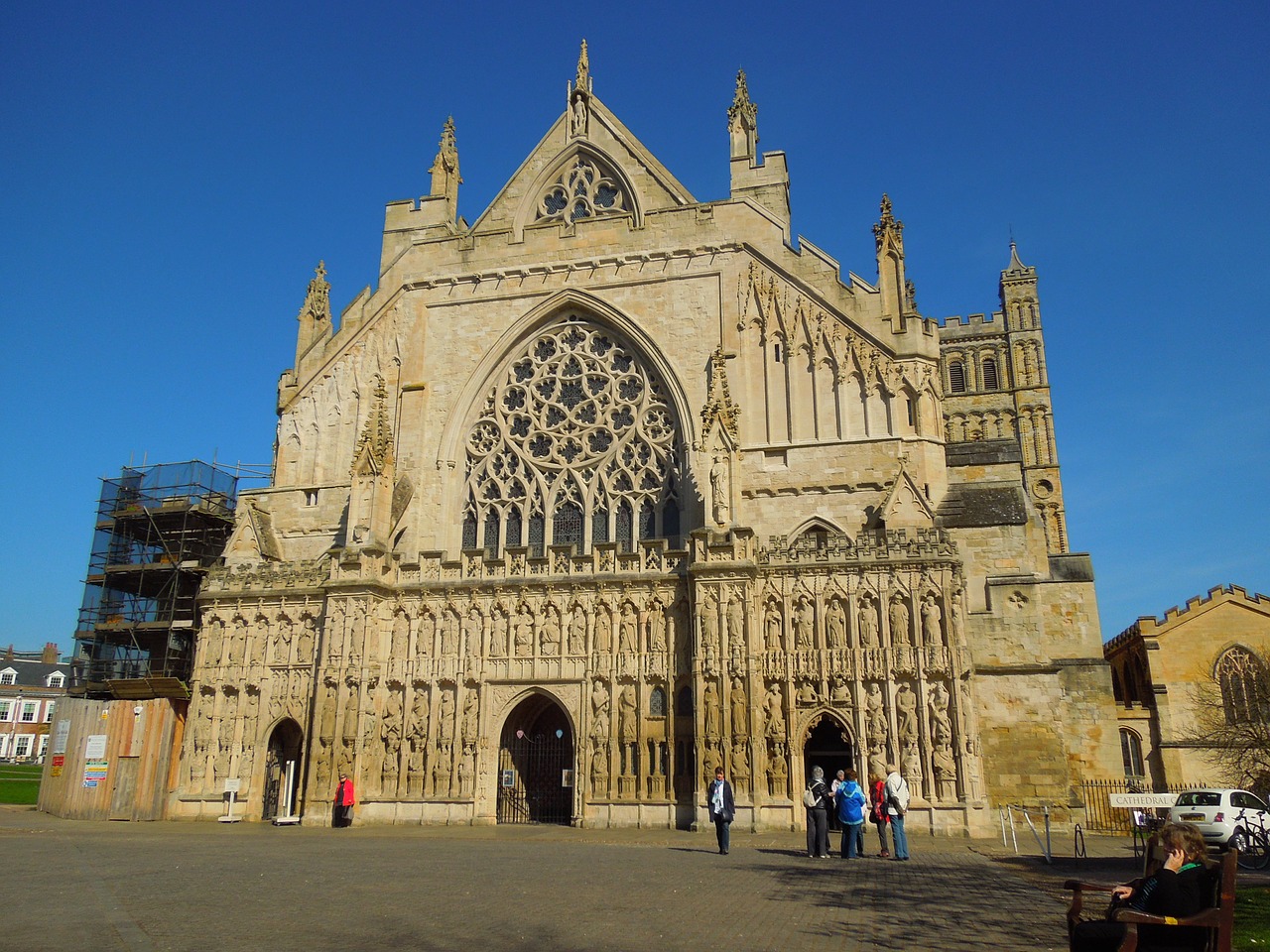 exeter england cathedrals free photo