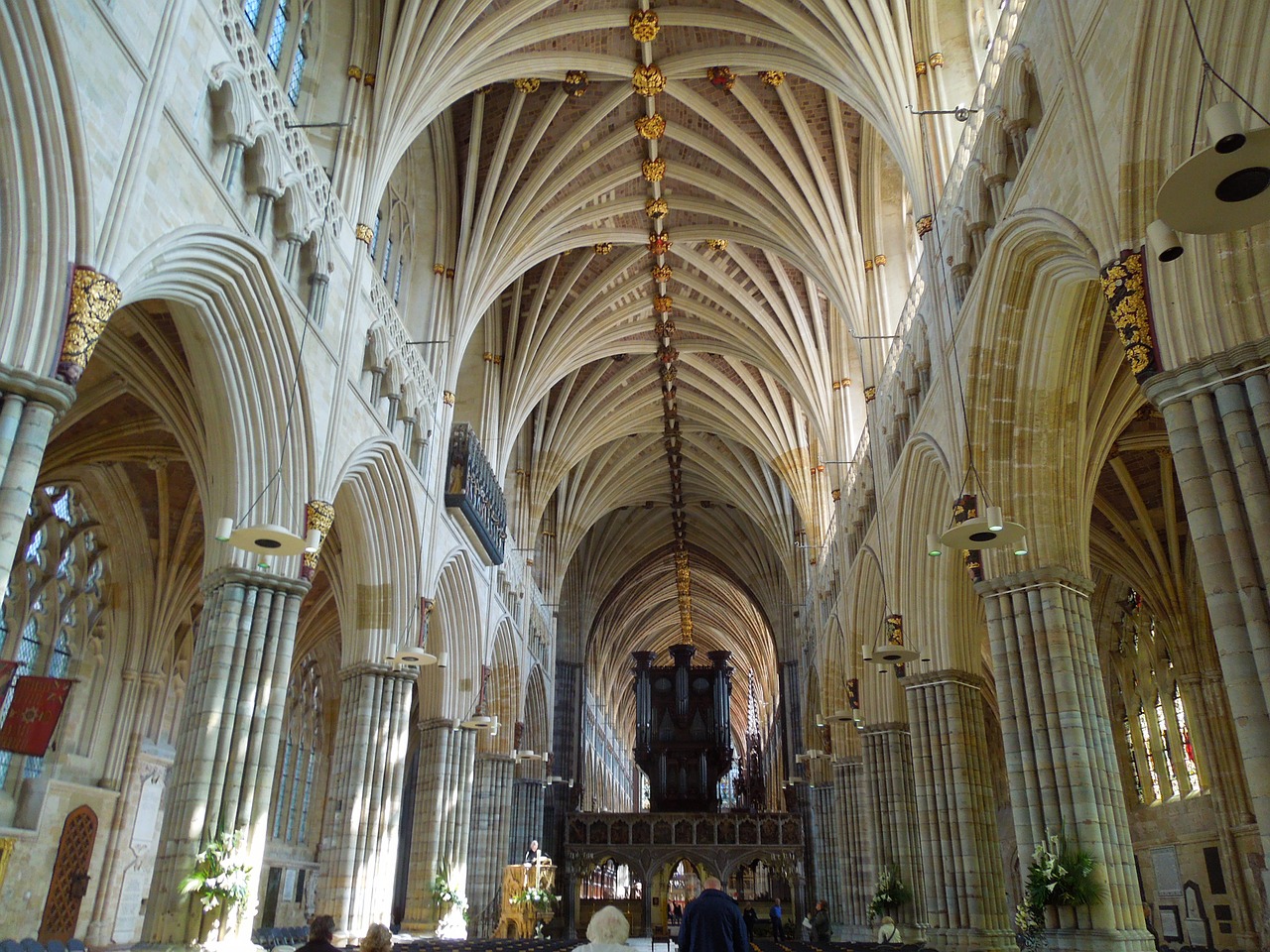exeter england cathedrals free photo