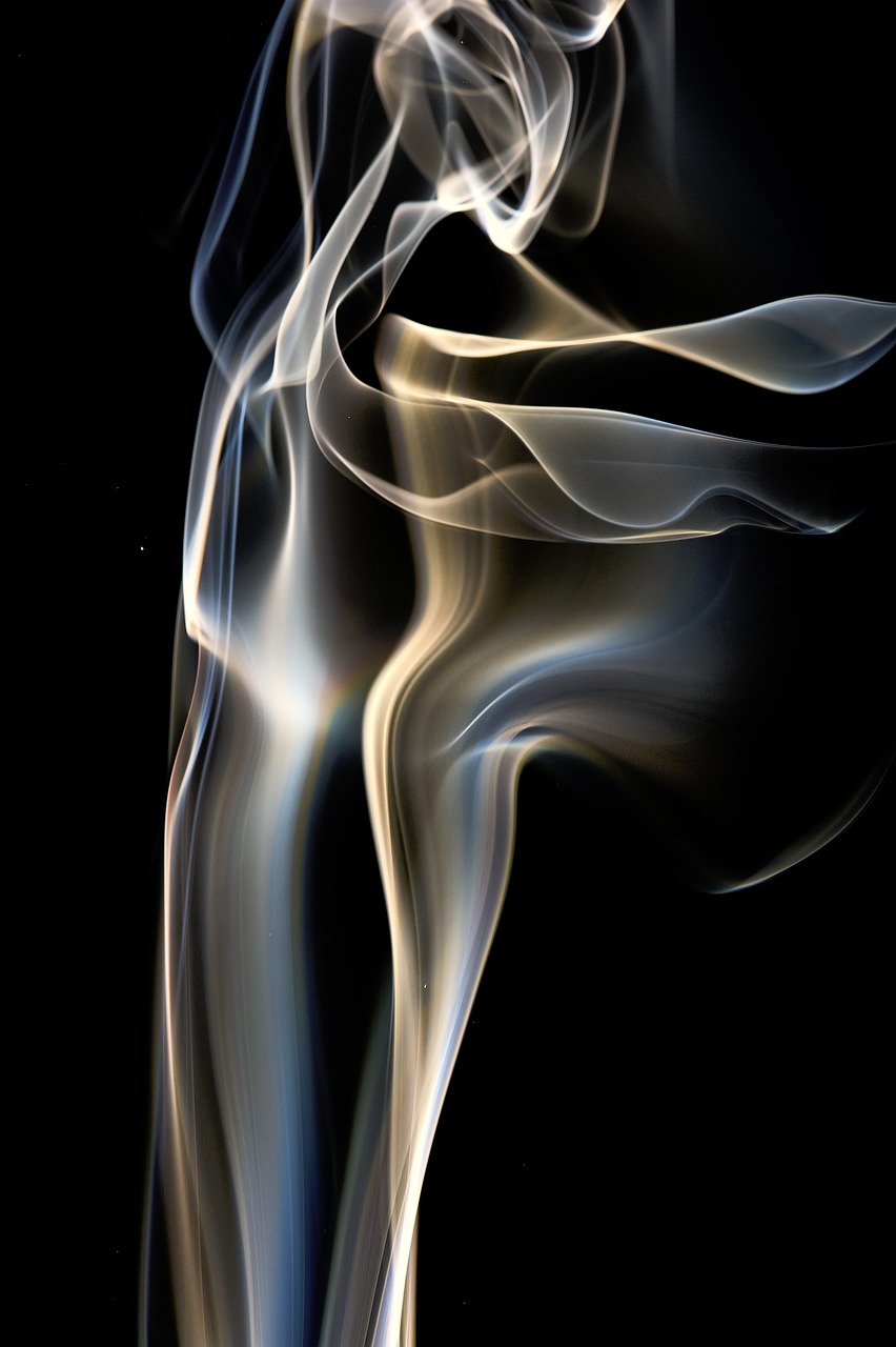 experimental smoke art free photo
