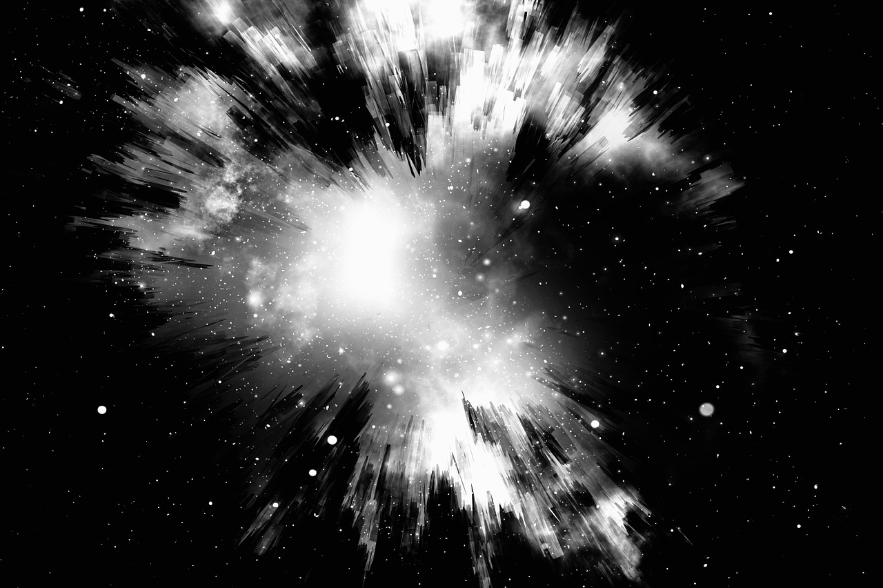 explosion pop big bang free photo
