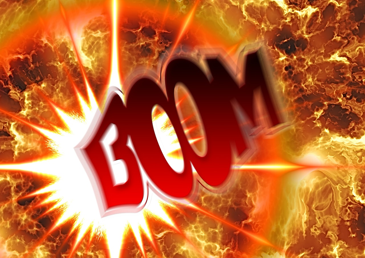explosion pop fireball free photo