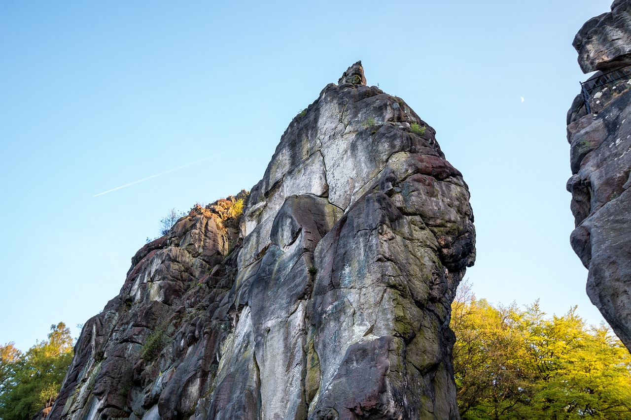 externsteine  stones  sandstone rocks free photo