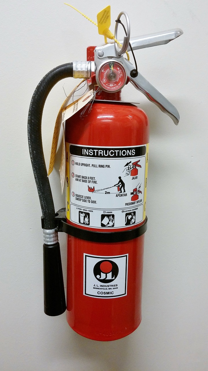 extinguisher fire-extinguisher fire-suppressor free photo