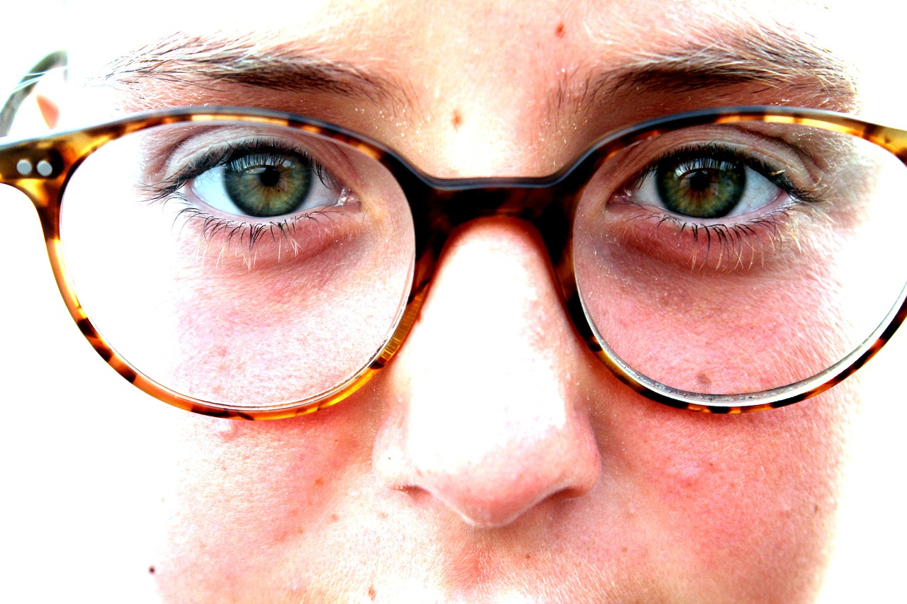 eye glasses face free photo