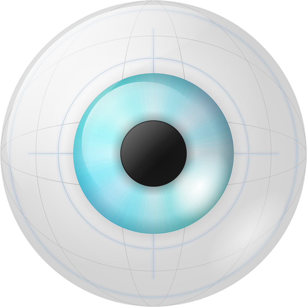 eye iris robotic free photo