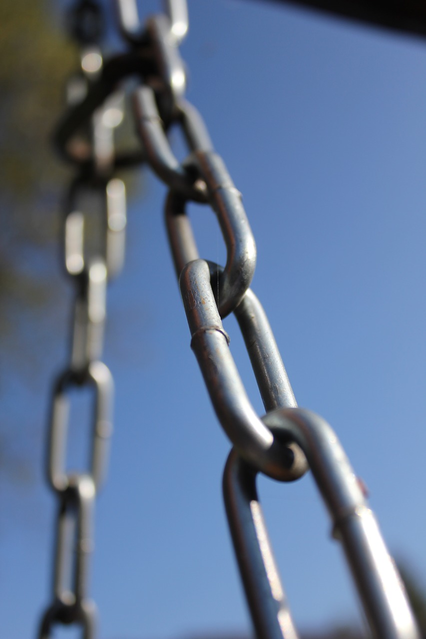 eye metal chain free photo