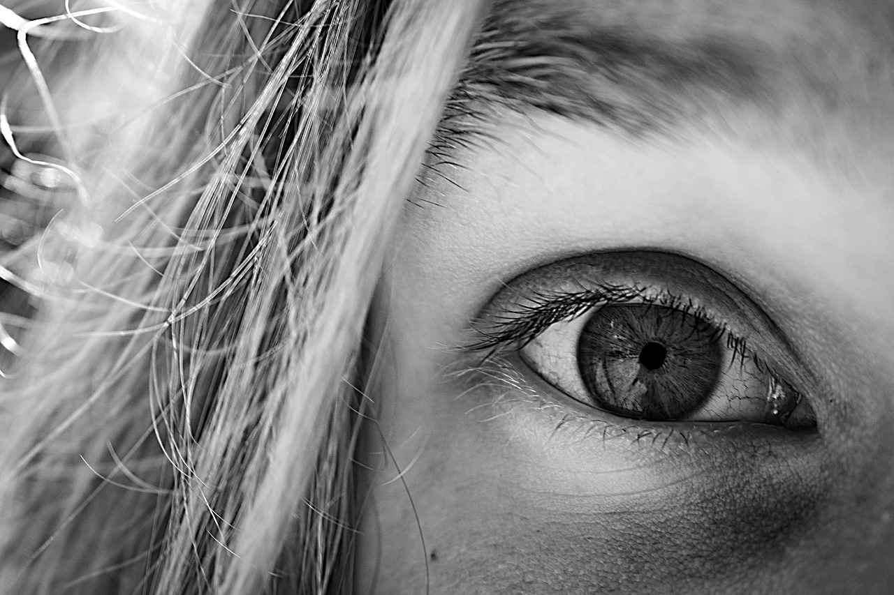 eye look vision free photo