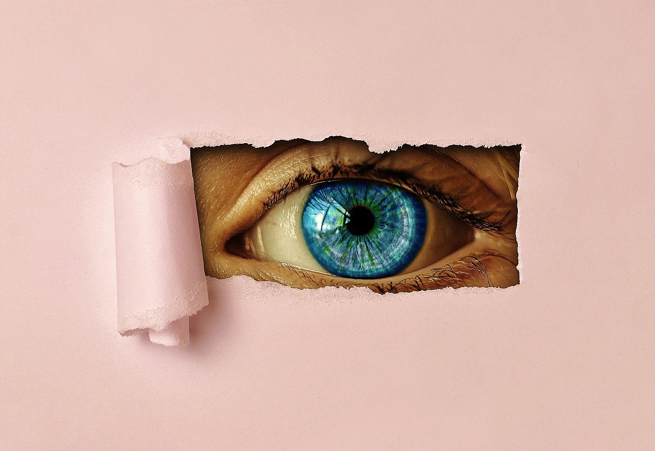 eye watch paper free photo