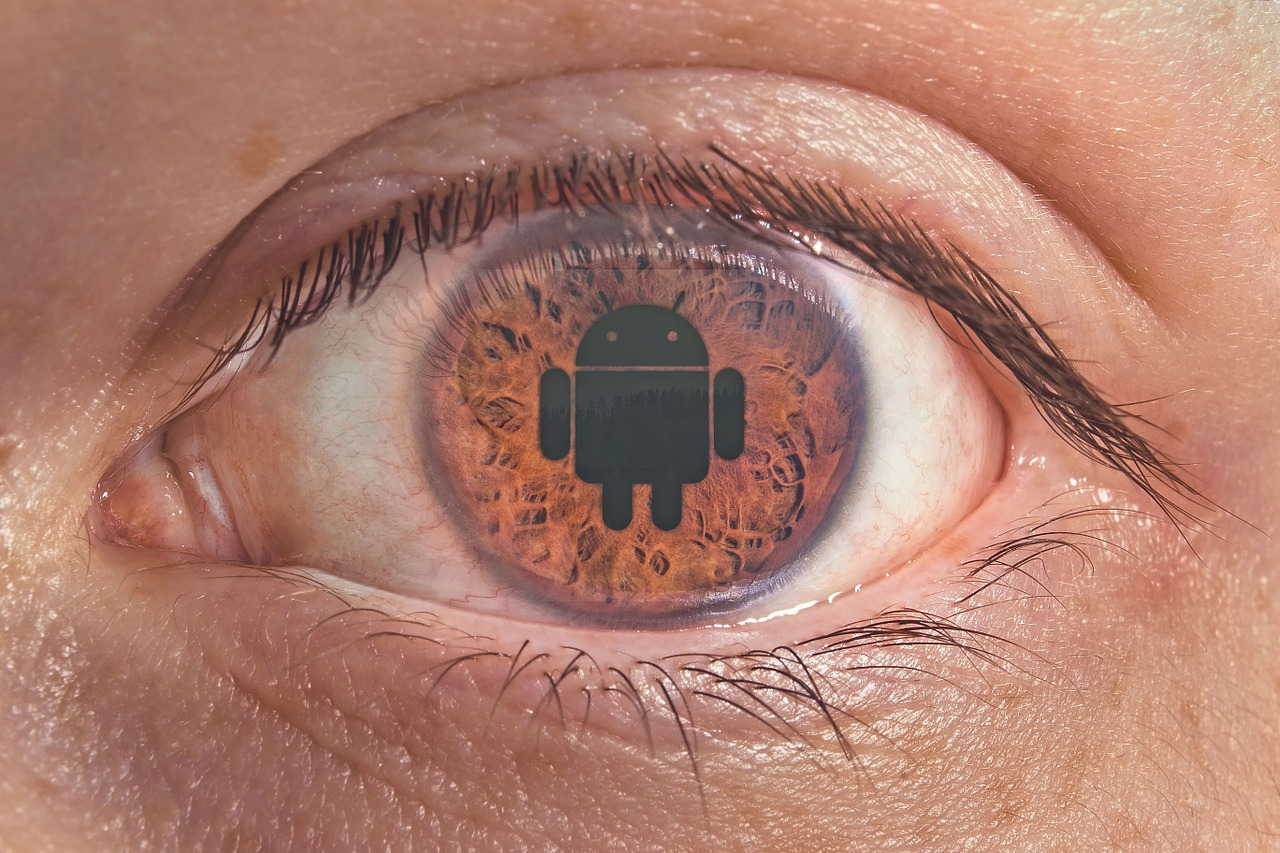 eye android iris free photo