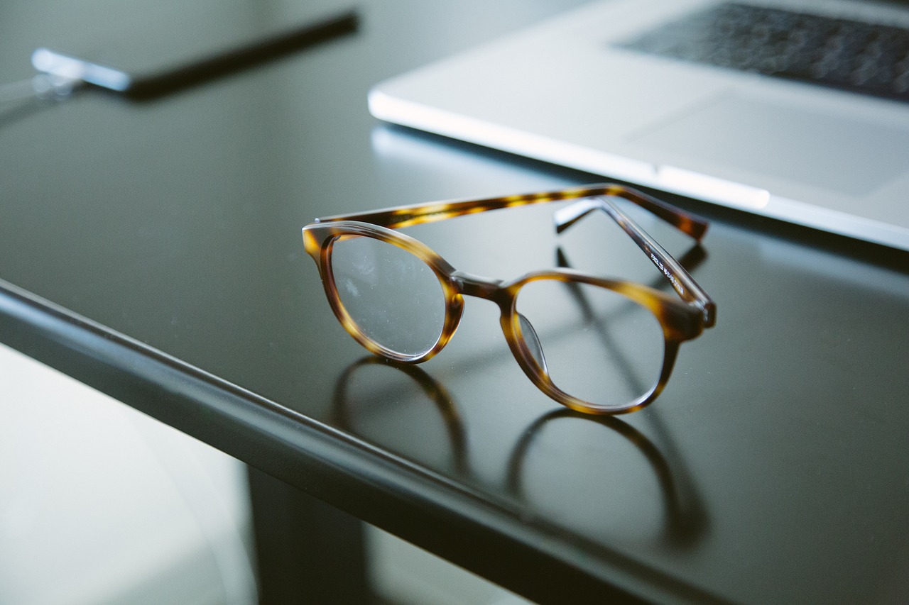 eyeglasses light table free photo