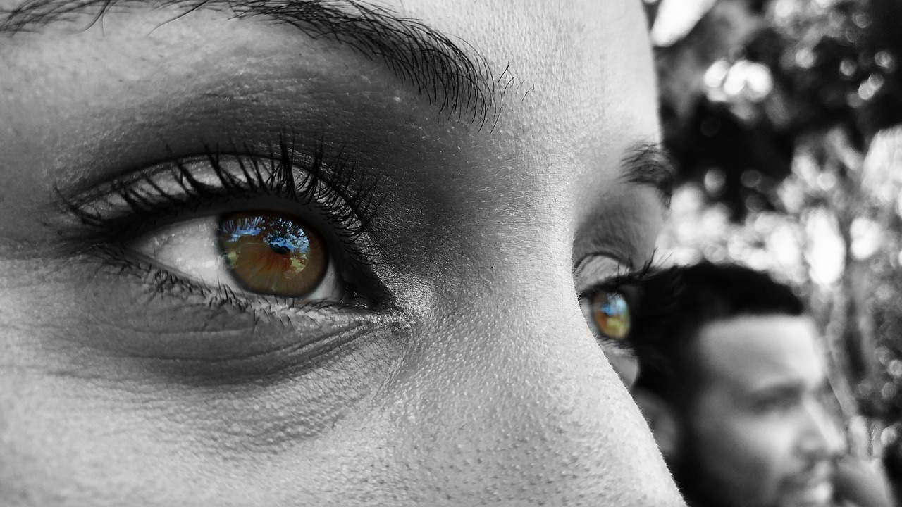 eyes woman girl free photo