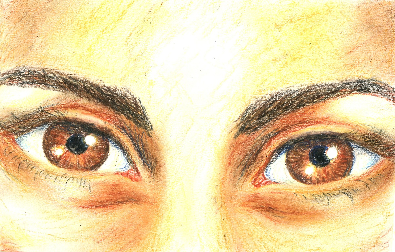 eyes figure portrait free photo