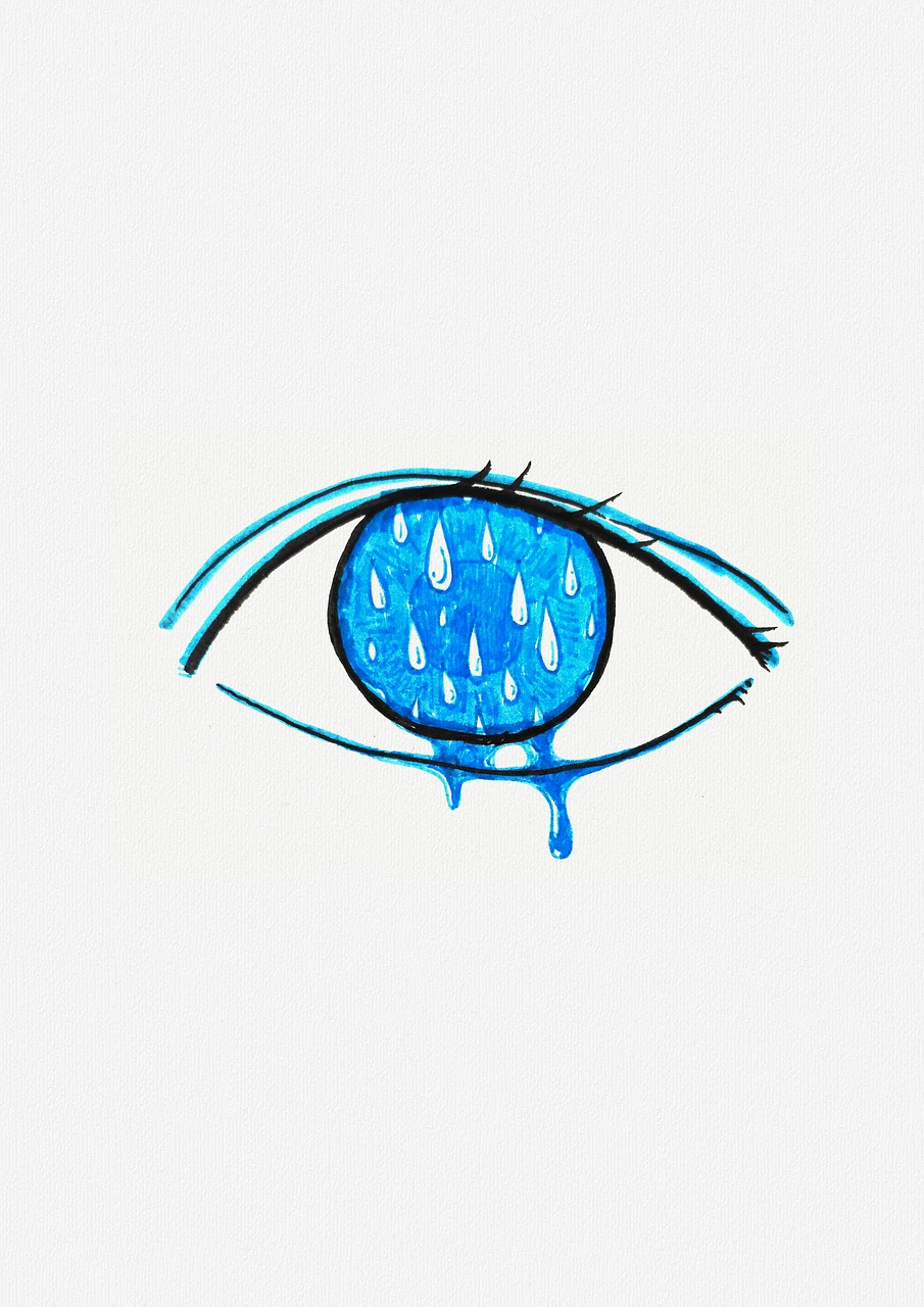eyes  rain  crying free photo