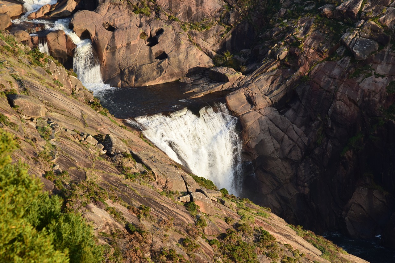 ézaro waterfall water free photo