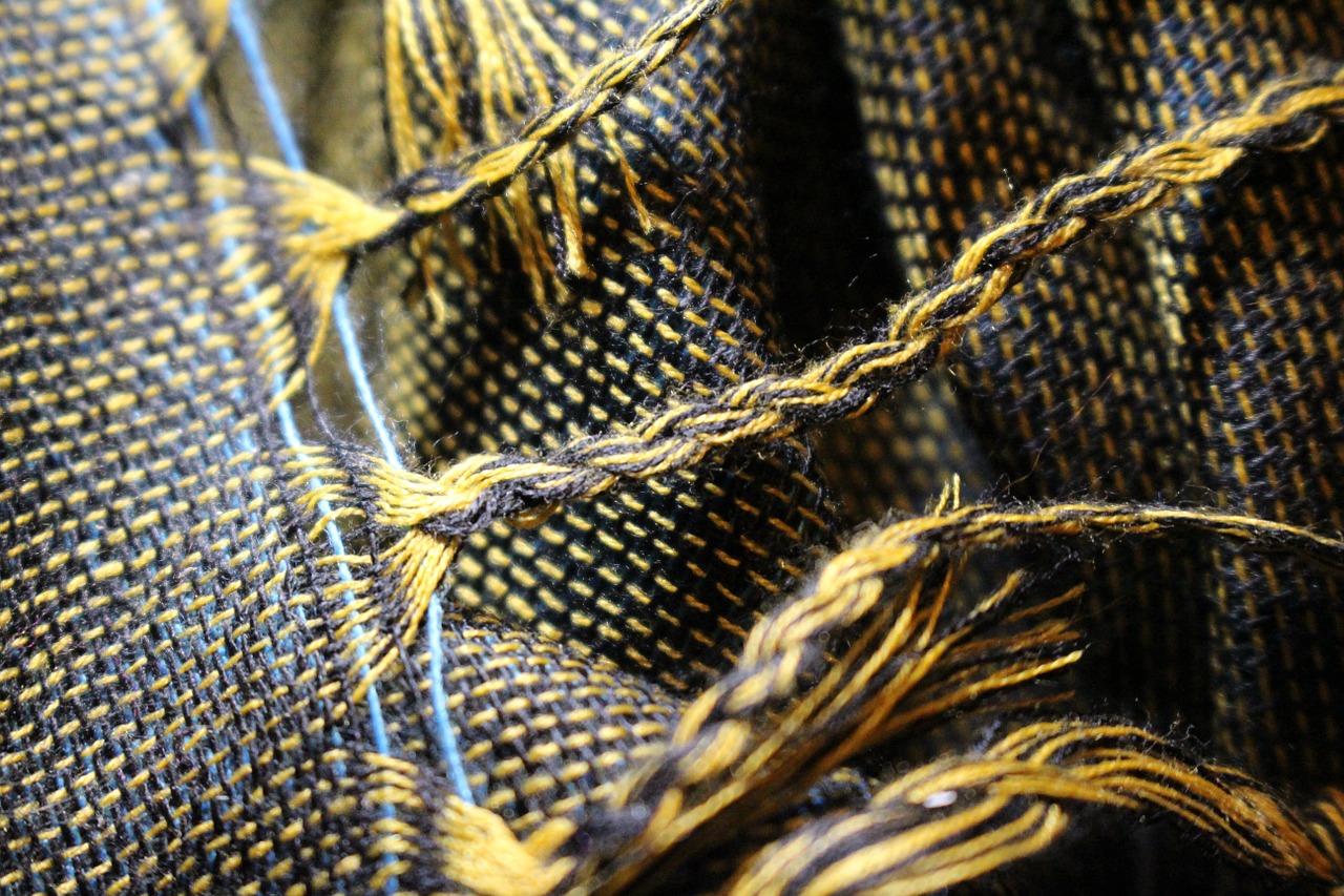 fabric weave fransen free photo