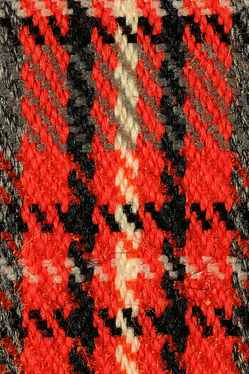 fabric texture tartan free photo
