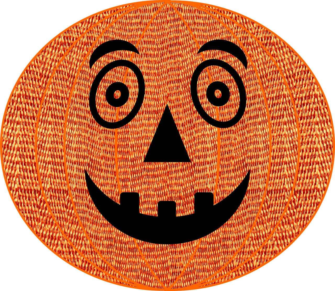 fabric halloween pumpkin free photo
