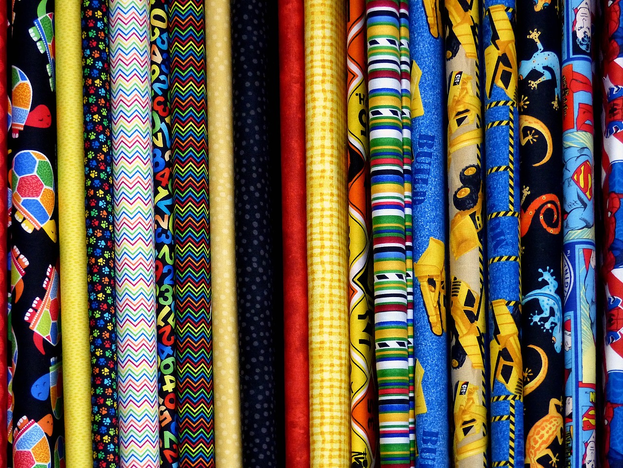 fabric colorful quilting free photo