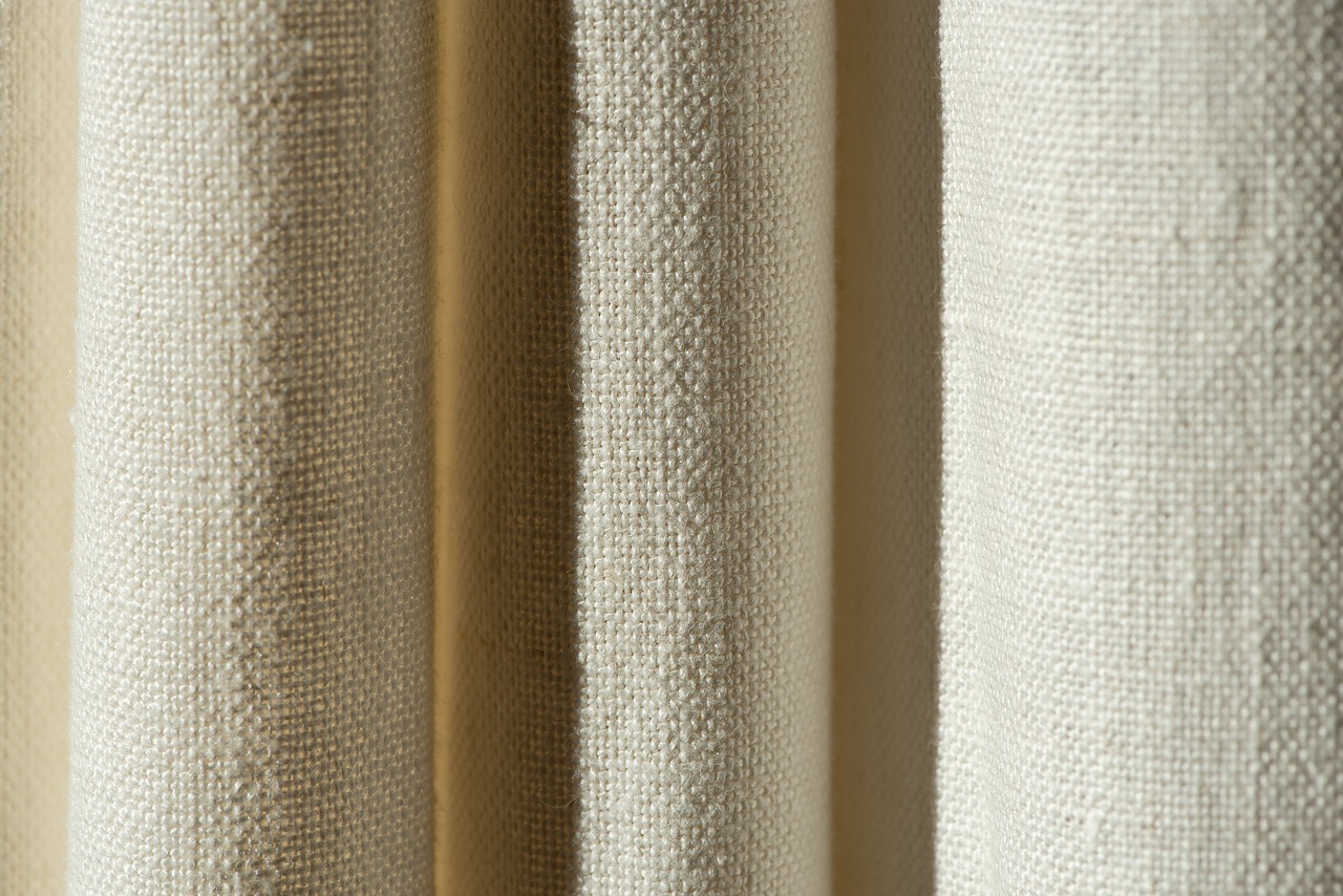 fabric  beige  curtain free photo